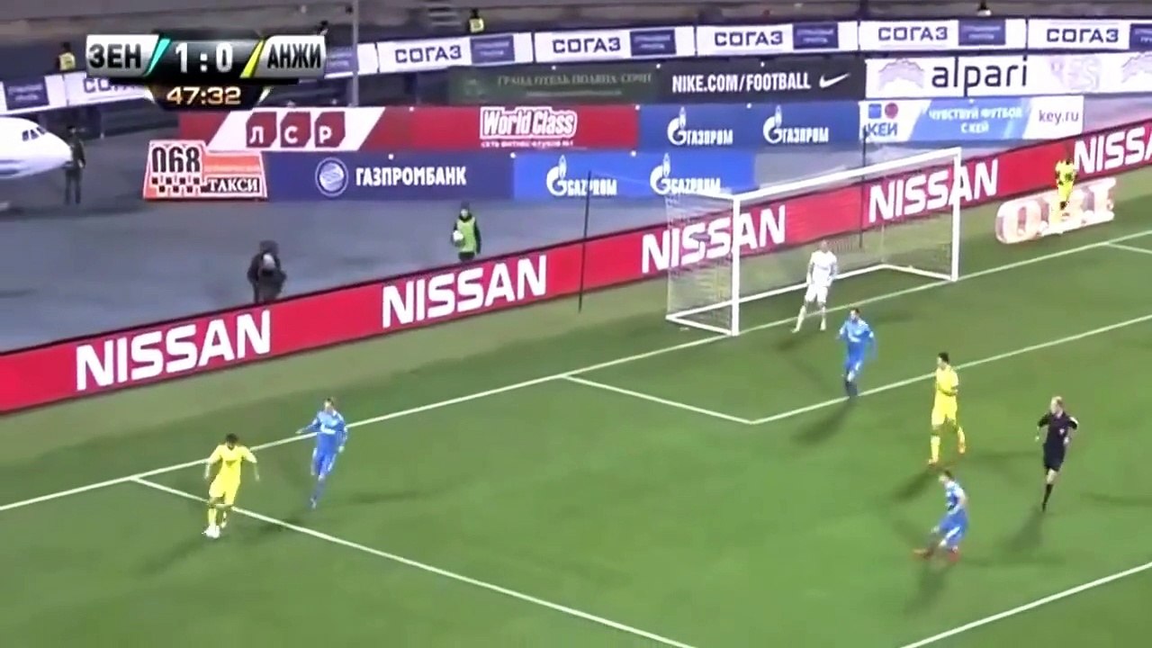 ЗЕНИТ - АНЖИ 5 - 1 Обзор матча 24.10.2015