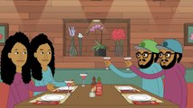 Animation Domination: Lucas Bros. Moving Co. – Dinner Kiss