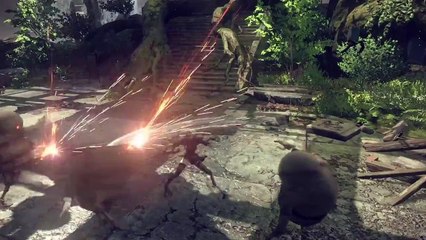 NieR Automata (PS4) - Debut Gameplay Trailer