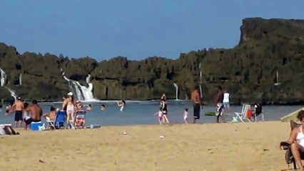 Огромная волна накрыла отдыхающих!прикол ! Prank ! FANNY VIDEO 2015! how to