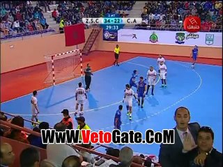 "حارس الزمالك"يحرز هدف من المرمى الى المرمى امام الافريقى