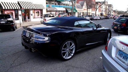 Typical March Spotting in Greenwich (DBS Volante, GTO, 458, Scud, SLS, etc)