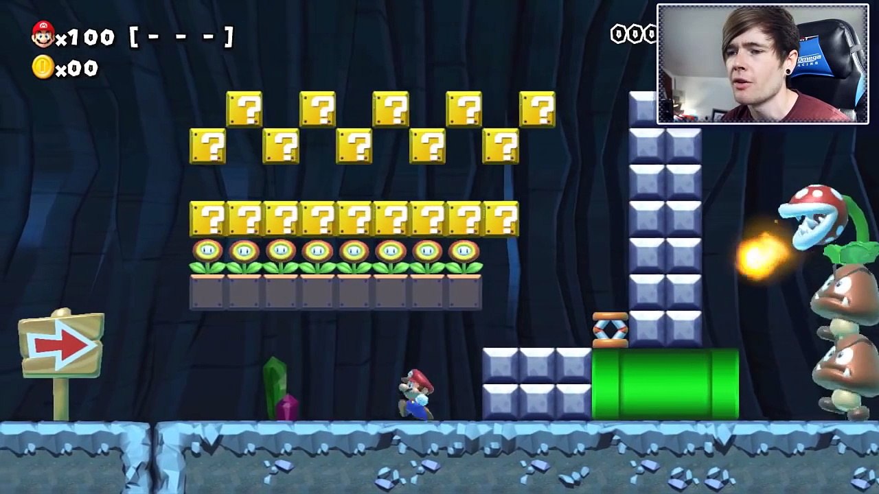 Super Mario Maker | 100 MARIO CHALLENGE!!