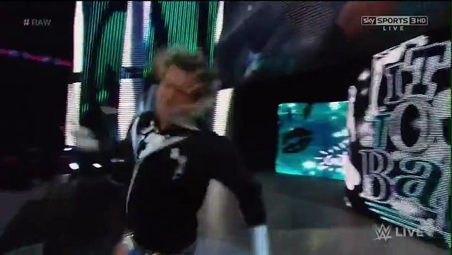 Dolph Ziggler entrance in Raw 2015