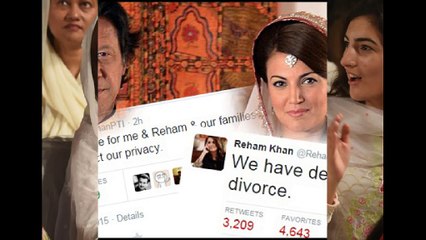 Imran Khan, Reham divorce with mutual consent