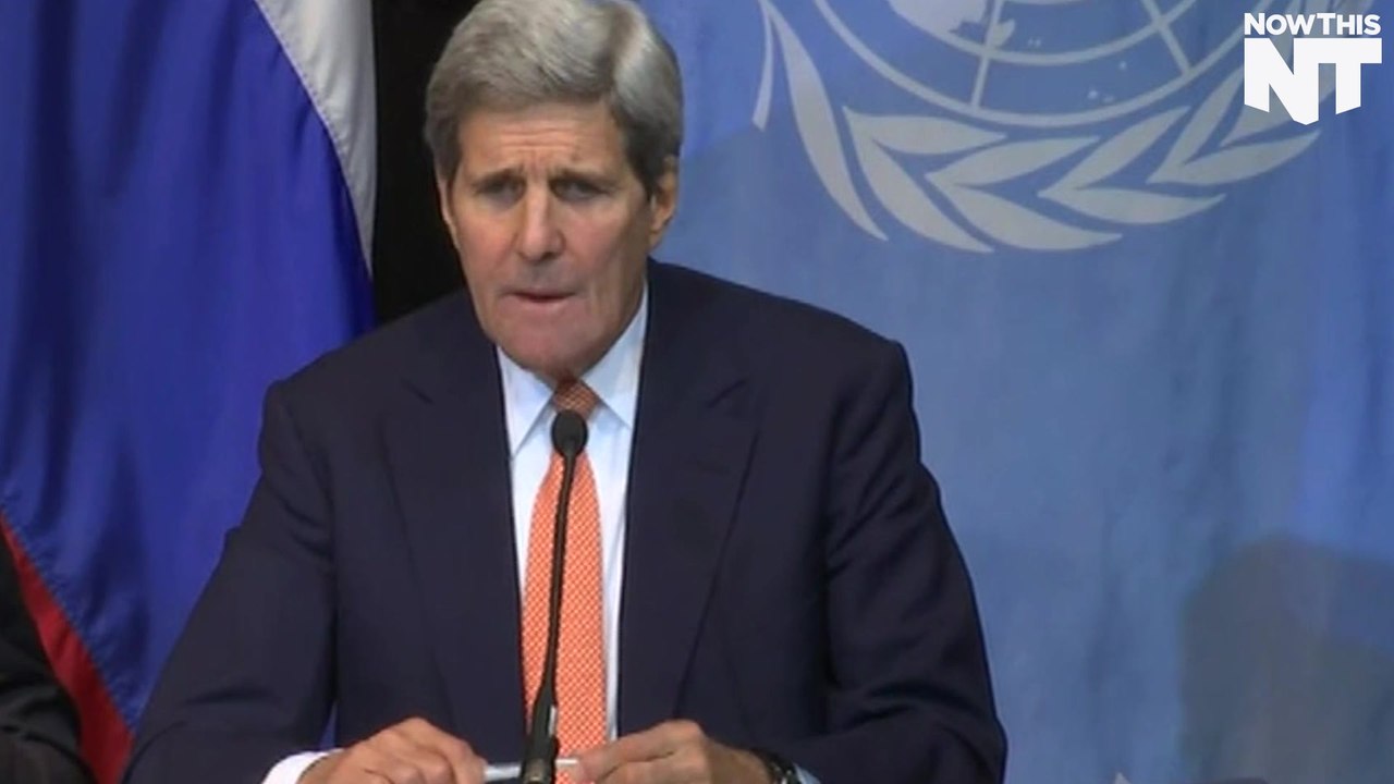 John Kerry On Why Syria Wasn't Invited For Their Own Peace Talks