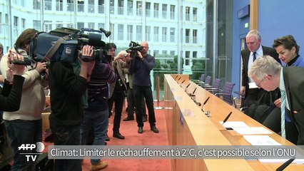 ONU: limiter le réchauffement à 2°C, c'est possible