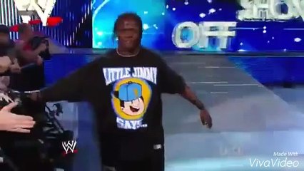 Dolph Ziggler entrance with (Vickie Guerrero) 2013