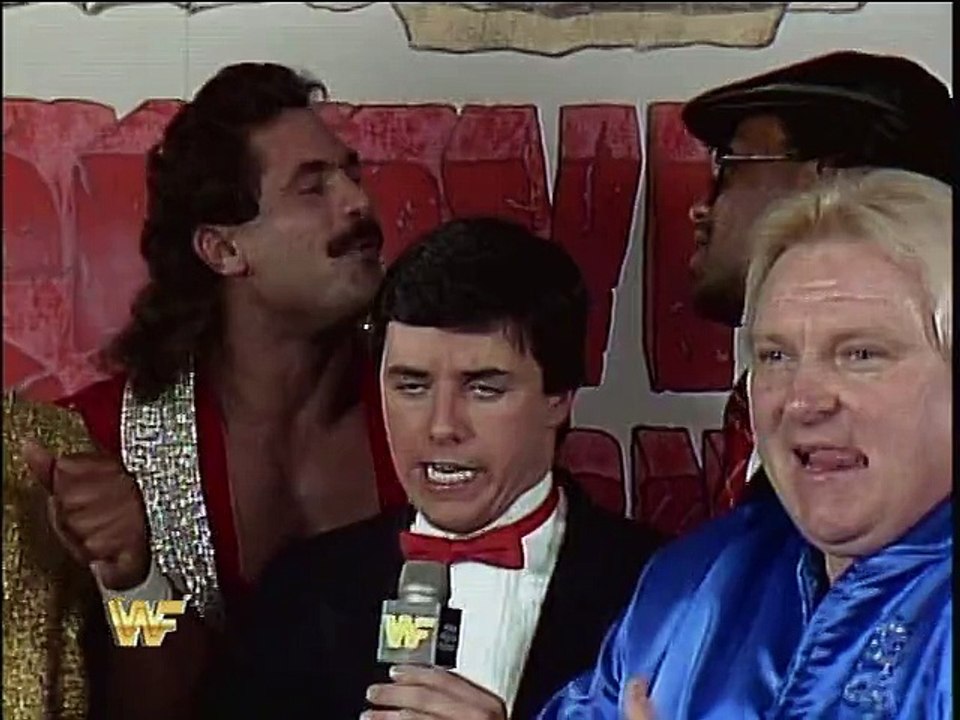 WWF Survivor Series 1987 - Team Andre Interview