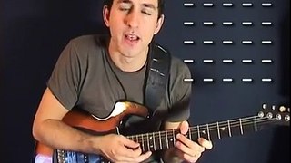 Tapping guitar lesson