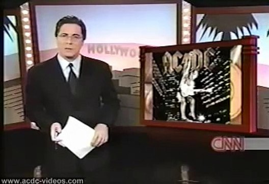 ACDC - Angus gives a guitar lesson