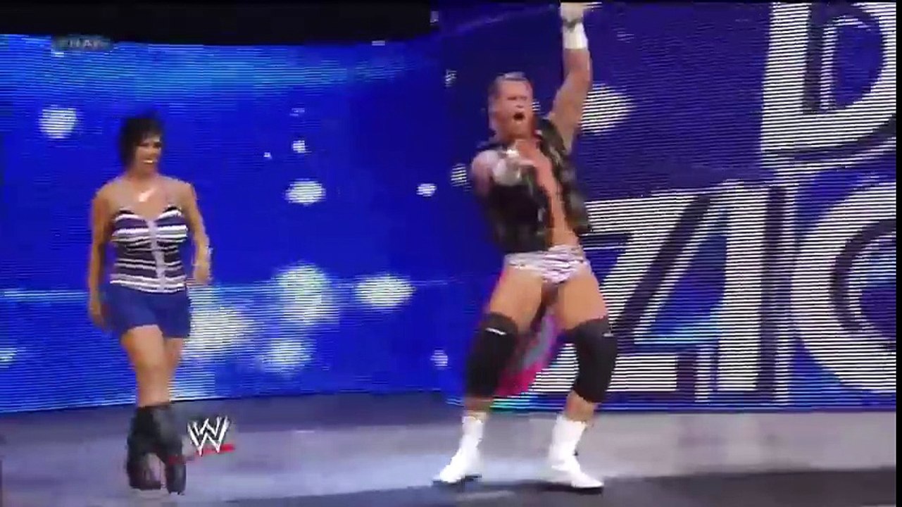 Dolph Ziggler entrance in WWE Raw 2012