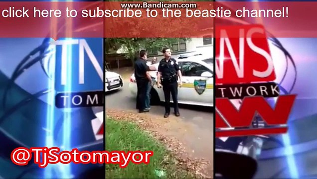 White Cops Forced To Arrest Damn Near An Entire Block Of Unruly Blacks From The Elderly To The Kids!