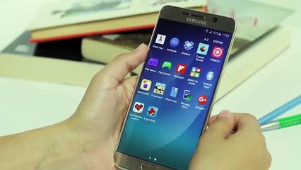 Analise Samsung Galaxy Note 5 - Desempenho de um Note com as linhas de design do S6