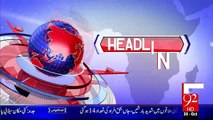 Headlines - 11:00 PM – 30 Oct 15 - 92 News HD