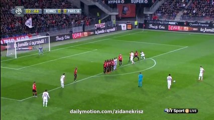 Stade Rennais 0-1 Paris Saint Germain HD - All Goals and Full Highlights 30.10.2015 HD