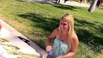 Arm Wrestling Prank Girl laughing while my arm is broken