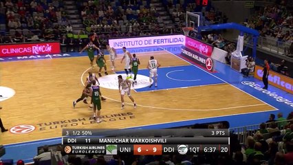 Highlights: Unicaja Malaga-Darussafaka Dogus Istanbul