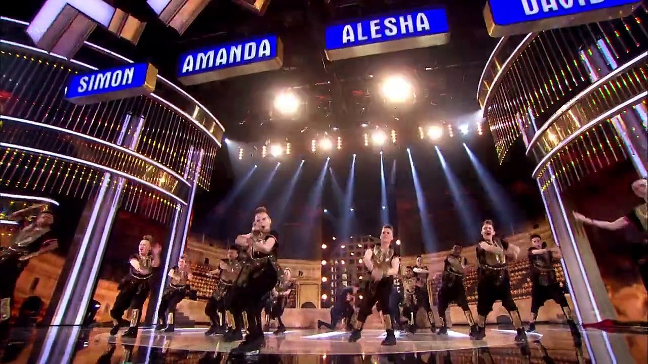 Entity Allstars are on the war path | Grand Final | Britains Got Talent 2015