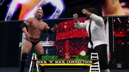 The Rock N Sock Connection embrace the Power of Positivity: WWE 2K16 Entrance Mashup