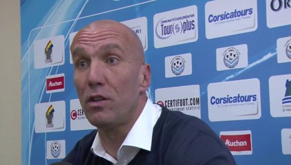 Après Tours - HAC (0-1), réaction de Christophe Revault