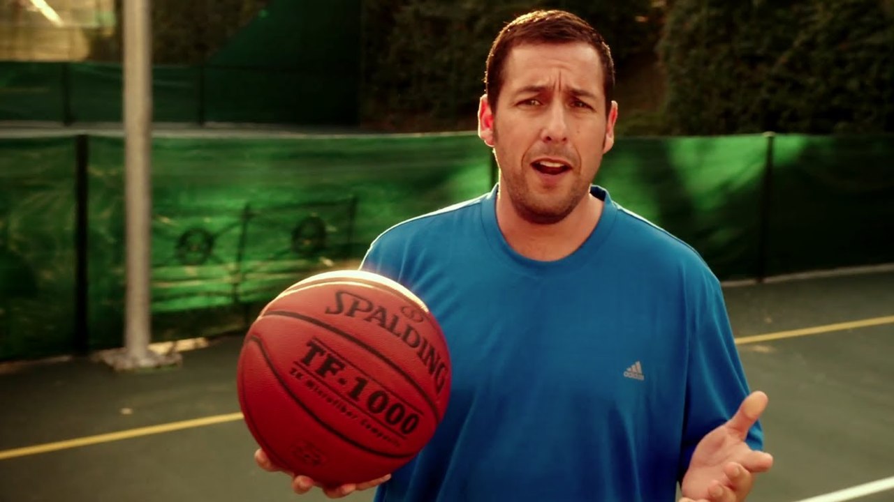Grown Ups: Adam Sandler Can't Hit Basket