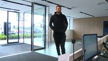 HALLOWEEN PRANK! _ Man City players get a surprise before training