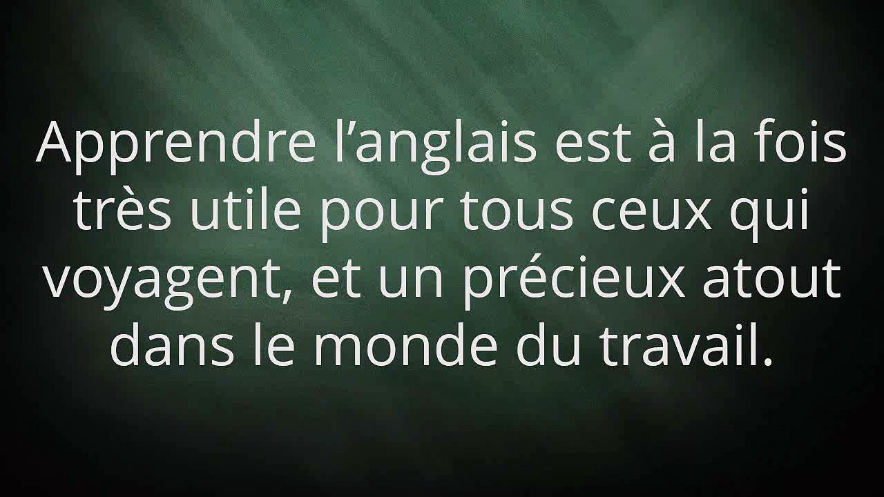 Apprendre l'anglais | Formation Anglais Facile et Rapide