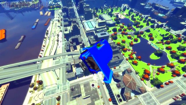 Optimus Prime Lightning McQueen & DJ Disney cars Ramp Nursery Rhymes Children Songs