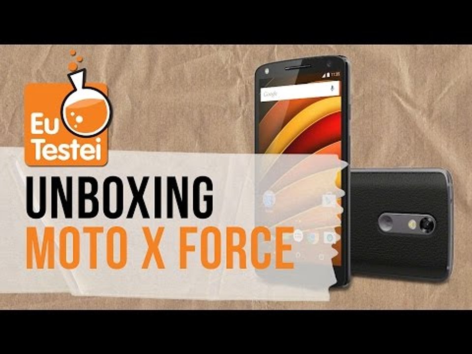Moto X Force Hands-on Moto Droid Turbo 2  - Vídeo Unboxing EuTestei