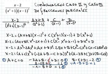 CASO II Y III: FRACCIONES PARCIALES