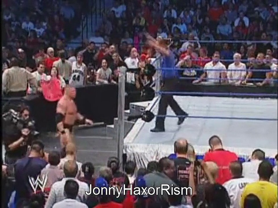 WWE Smackdown - Brock Lesnar vs Big Show (19th June 2003) - WWE Championship