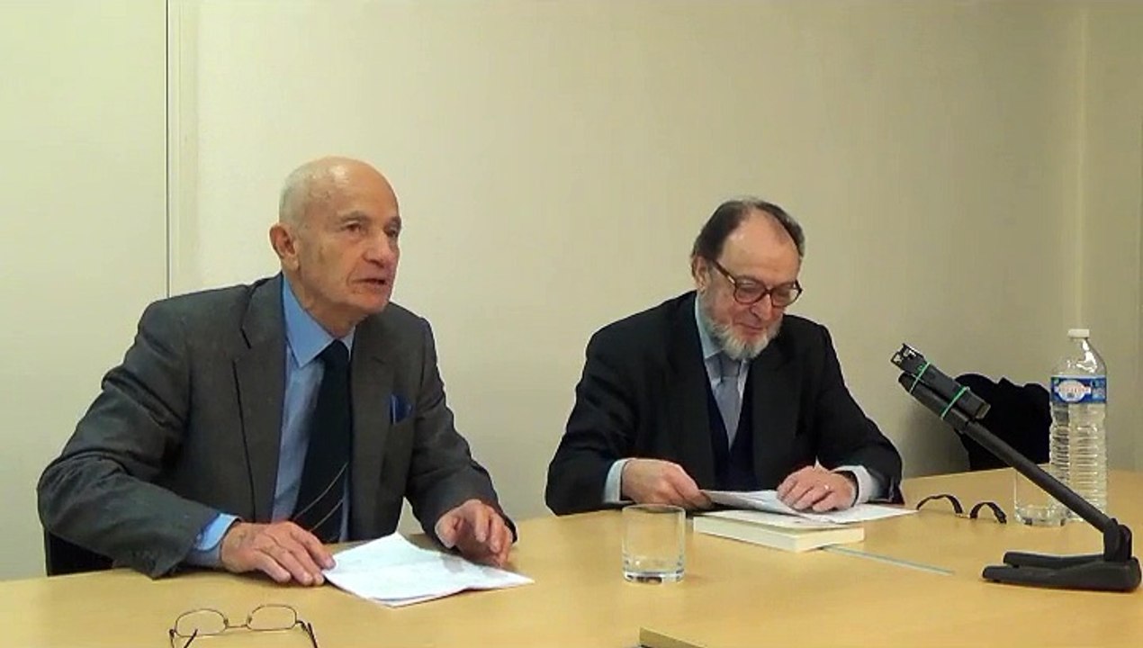 CLAUDE FOUQUET : "LE SECRET DE L'OCCIDENT, LABORATOIRE DU MONDE" - 29.01.2014 (I.D.A.)
