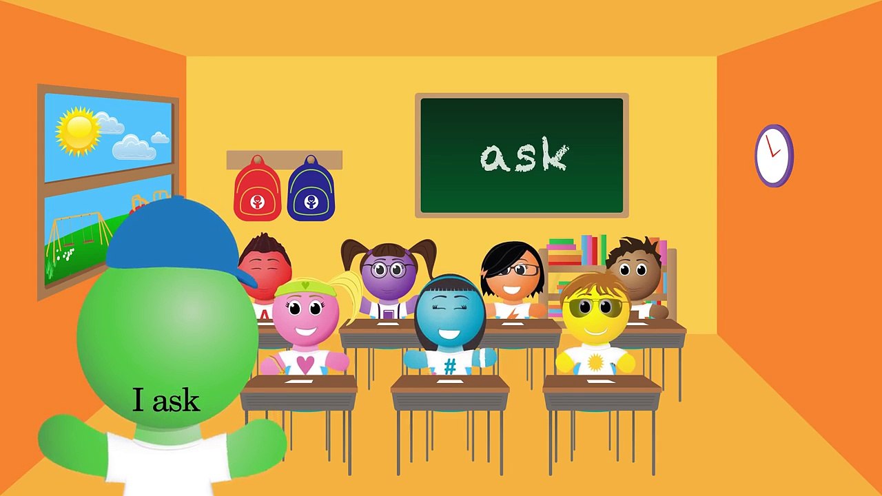 Ask Song Sight Word Song Music Video