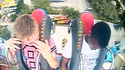 Teenager Passes Out Three Times On Slingshot