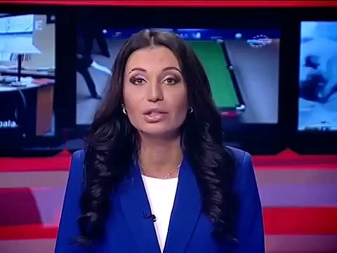 Ведущая новостей жжет!