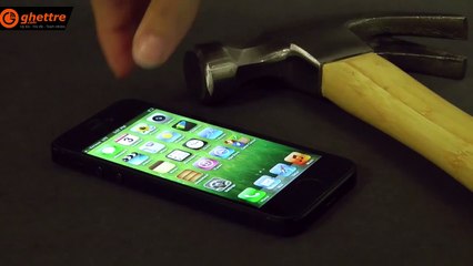 Kiểm tra miếng dán cường lực iPhone 5/5s | ghettre.com