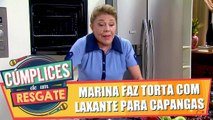 Marina faz torta com laxante para capangas