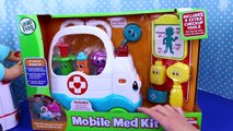 Baby Alive GETS HURT Needs Leap Frog Ambulance, Blood, Band Aids for Boo Boos by DisneyCar