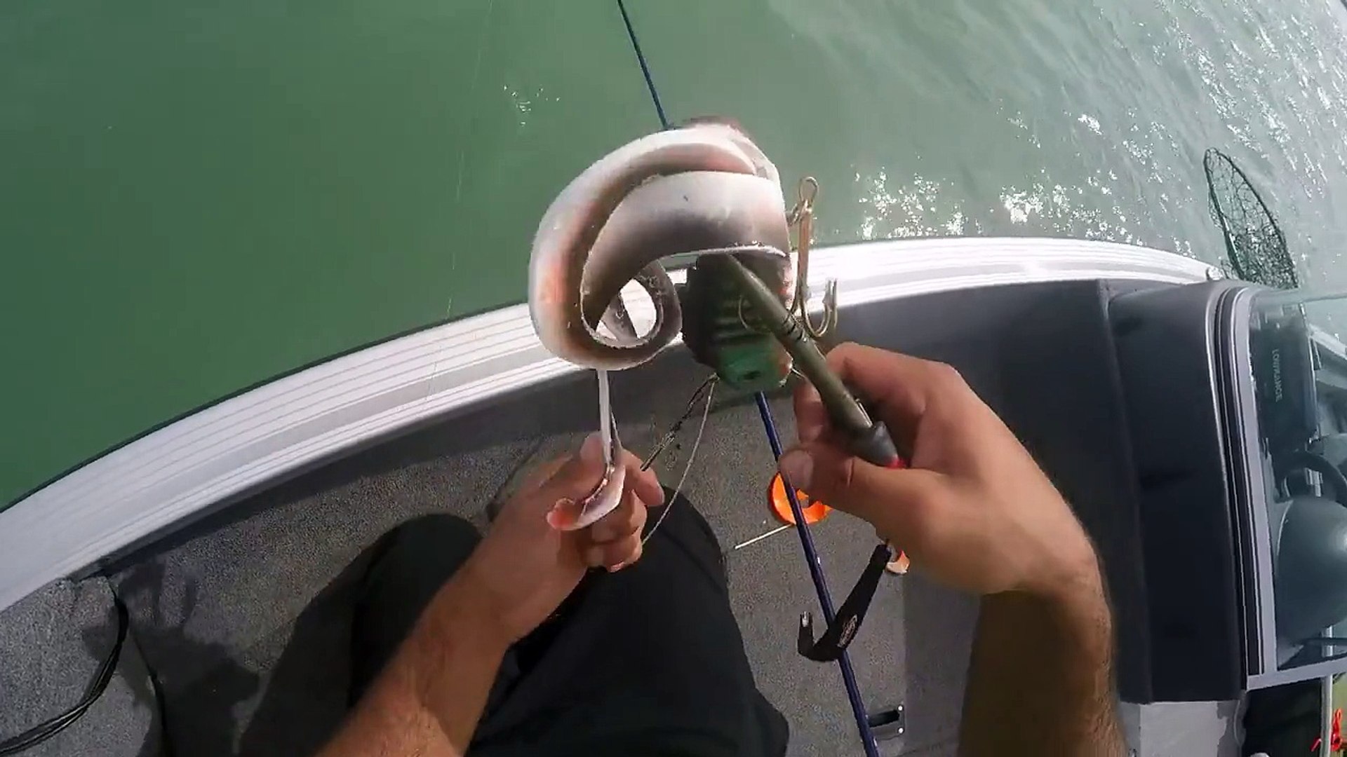 ⁣Fishing Rod smacks Fisherman - Fishing Fail
