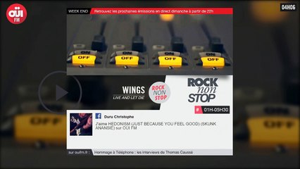 OUI FM en direct vidéo /// La radio s'écoute aussi avec les yeux (AUTO-RECORD) (2015-10-31 04:05:58 - 2015-10-31 04:11:57)