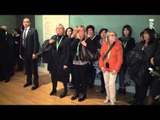 Torino - Il Presidente Mattarella visita la mostra di Monet (30.10.15)