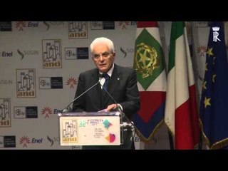 Download Video: Torino - Il Presidente Mattarella alla 32° assemblea ANCI (30.10.15)