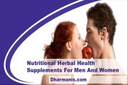 Nutritional Herbal Health Supplements For Men And Women