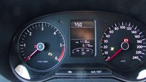 Volkswagen Polo TDI холодный запуск -25/cold start