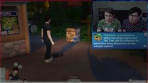 DIL MEETS A GHOST - Dan and Phil Play: Sims 4 #19