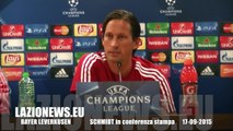 Bayer Leverkusen. SCHMIDT in conferenza stampa
