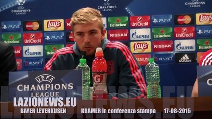 Bayer Leverkusen - KRAMER in conferenza stampa