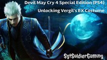 Devil May Cry 4 Special Edition Unlocks - Vergil's EX Costume