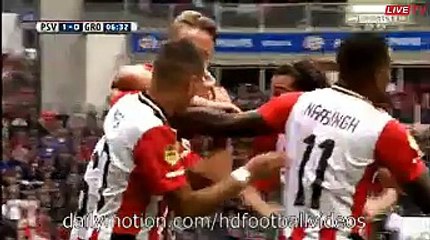 Luciano Narsingh Amazing Goal | Psv 1-0 Groningen - Eredevise 16.08.2015 HD